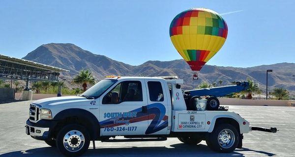 Stuck on the side of the road? Call for a tow!