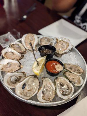 Local Oysters on the Half Shell