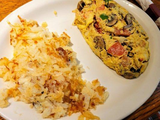 Veggie omelette