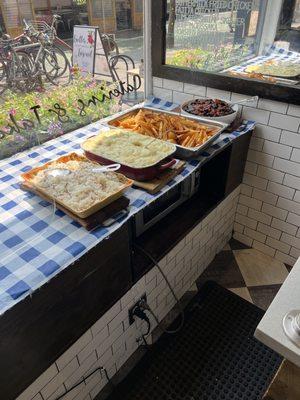 Fresh made side dishes