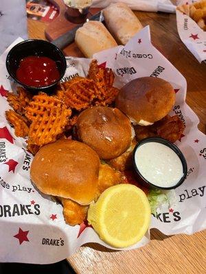 Fried Fish Minis Sandwich