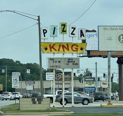 Marion Pizza King in June 2022