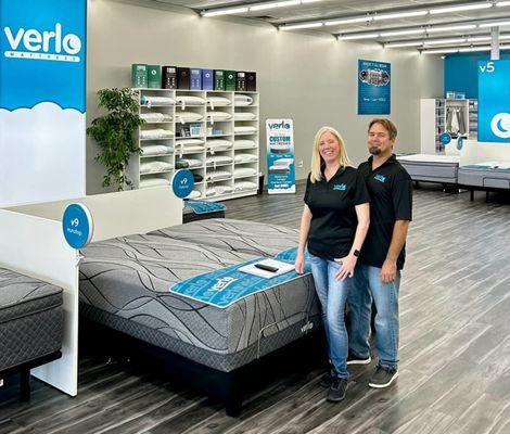 At Verlo Mattress, you can build the mattress of your dream. We also have a great selection of pillows!