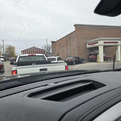 Drive up Pharmacy always super busy