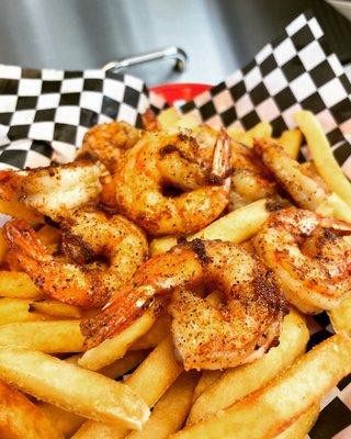 Grilled Shrimp Basket