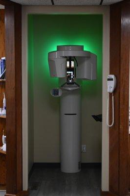 3D Dental CBCT for better diagnosis and planning of dental treatment.