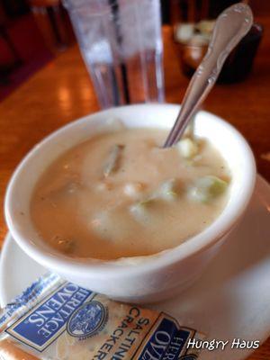 Great cream of asparagus soup.