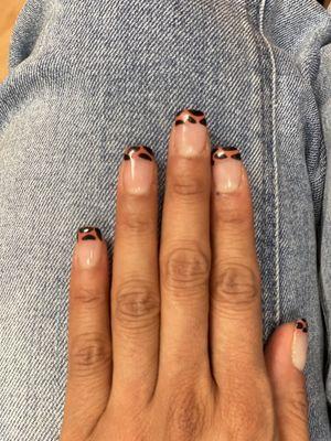 My nails two weeks ago by John.