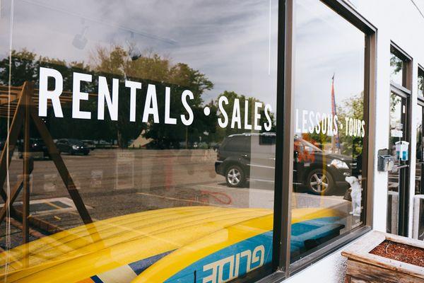 Rentals - Sales - Lessons - Tours