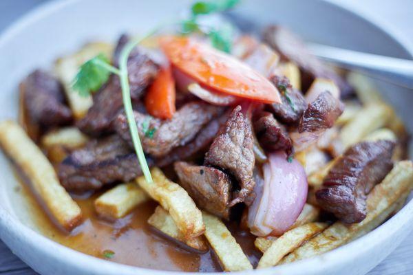 Lomo Saltado - steak and fries, essentially :)