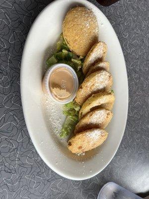 Fried green tomatoes