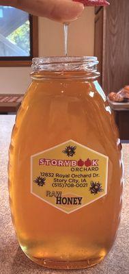 Raw honey