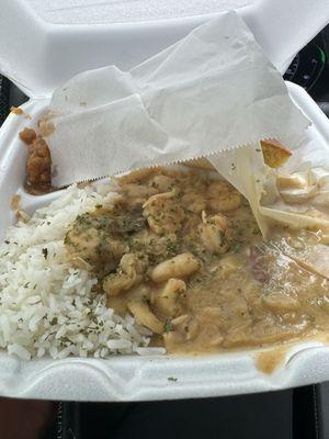 Shrimp Beans and Rice Monday Special