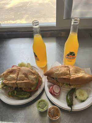 Tortas de pollo