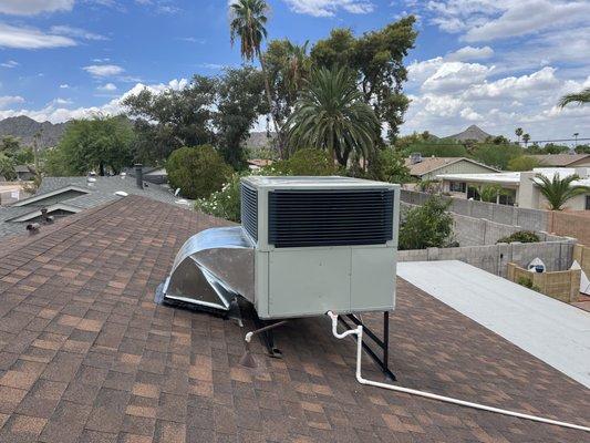 15 SEER Trane Gas Pack