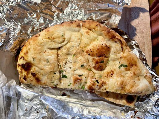 Garlic naan.