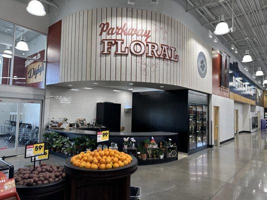 Parkway Floral Department inside Digby's Market