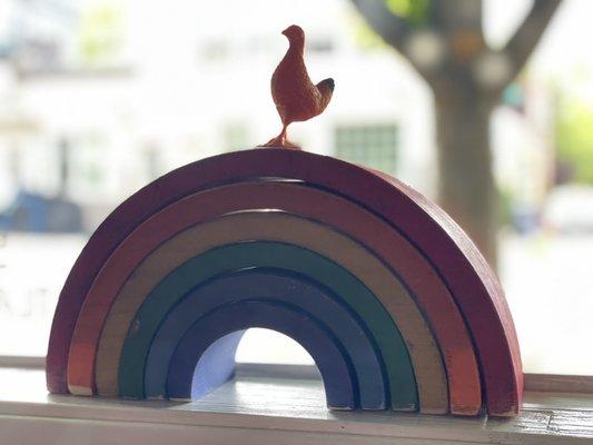 Rainbow chicken to the rescue!