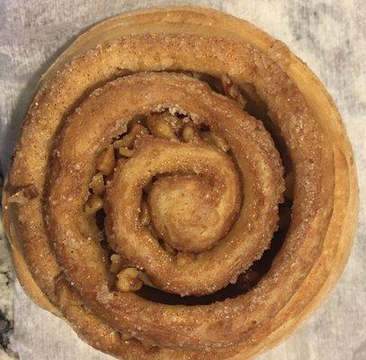 Old fashioned, I like cinnamon rolls without icing and white glaze as they'll be less sweet, but you get the icing ones too.