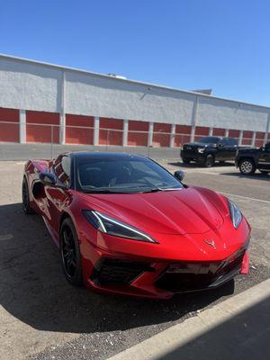 My new Chevy corvette, True Auto Spa did an outstanding job! Thank you guys!