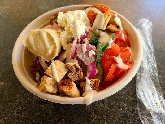 Falafel bowl from FLE-FLE GRILL