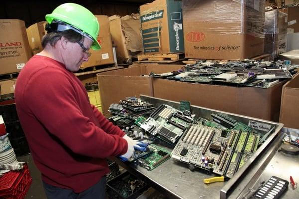 Electronic Scrap Recycling at PK Metals