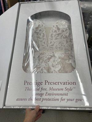 Wedding gowns preserves is the best protection