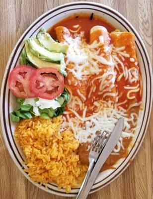 Awesome Enchilada Plate $10.99 (May 2021)