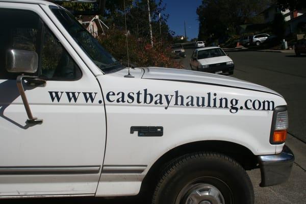 East Bay Hauling is a great choice for junk removal, trash pick ups and deliveries in the Bay Area