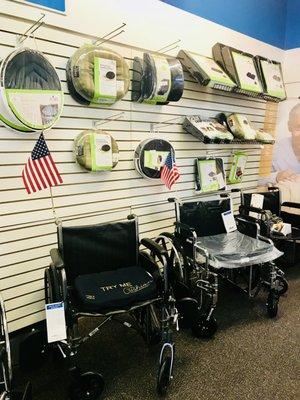 Large Supply of Wheelchairs & Cushions