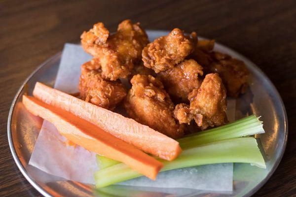 Our Hand Cut and Breaded Boneless Wings