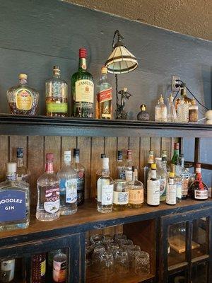 A great selection of handpicked spirits