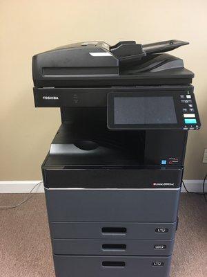 Toshiba mfp.  Scan, fax, copy