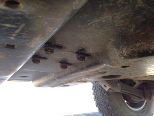 Didn't tighten my nuts down at all. Jeep was making nasty sounds. Luckily no damage. Check their work!