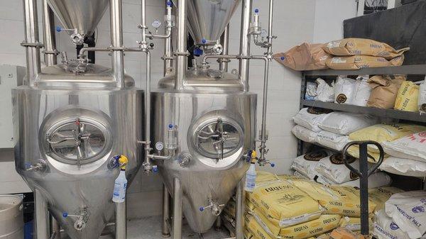 Brewing room