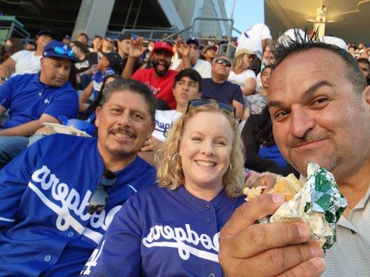 Client Appreciation Event (Dodgers vs Angeles). Ruesga Family