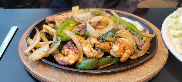 Texas fajitas