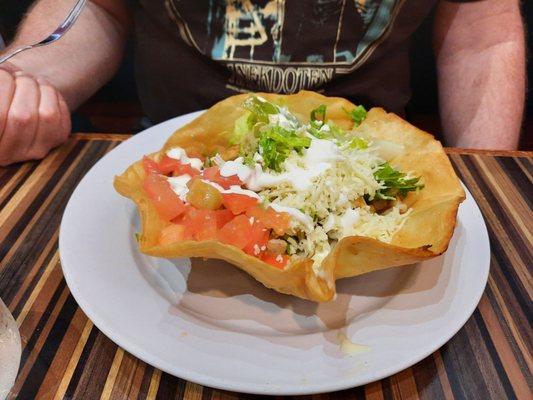 Lunch Fajita Taco Salad