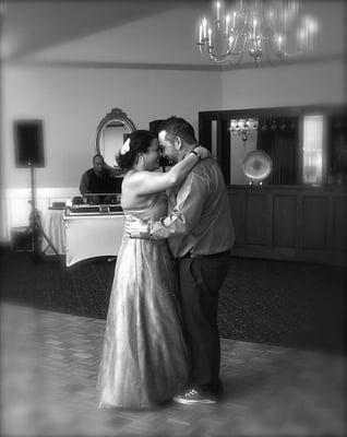 First dance as husband and wife!