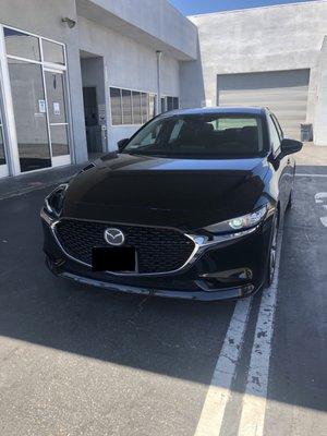 My new 2020 Mazda 3