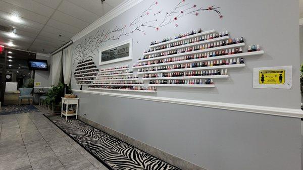 Lots of nail colors