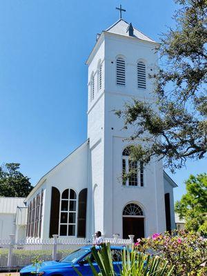 Christ Church during spring