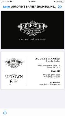 Business card