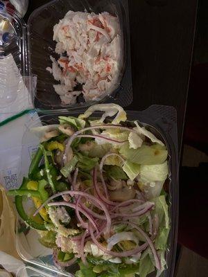 Seafood salad