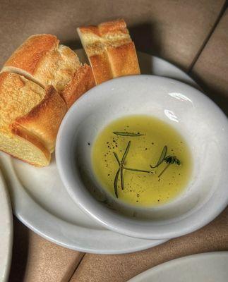 Bread with nice oil