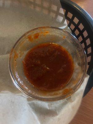 watery salsa