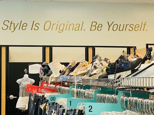 "Style is original. Be Yourself."