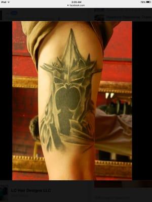 Asian Armor Tattoo