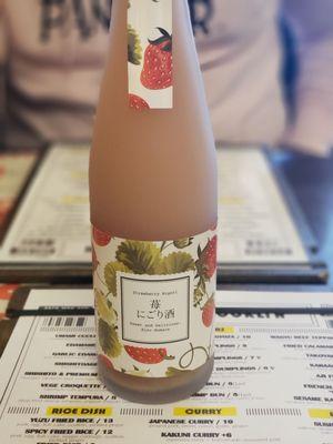 Strawberry Saki