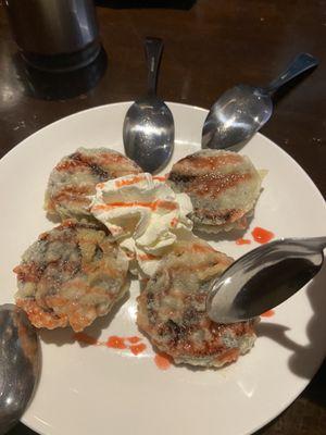 Deep fried Oreos